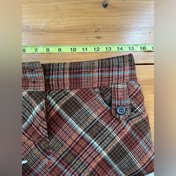 H & M Plaid A line Skirt size 8 - Picture 4 of 6